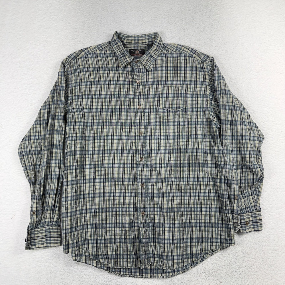 Vintage American Eagle Outfitters Shirt Mens XL Plaid Check Button Down 90s